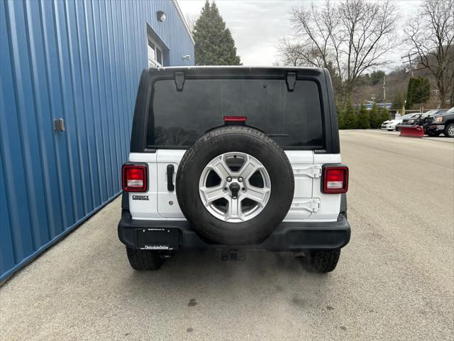 used 2018 Jeep Wrangler Unlimited car, priced at $22,126