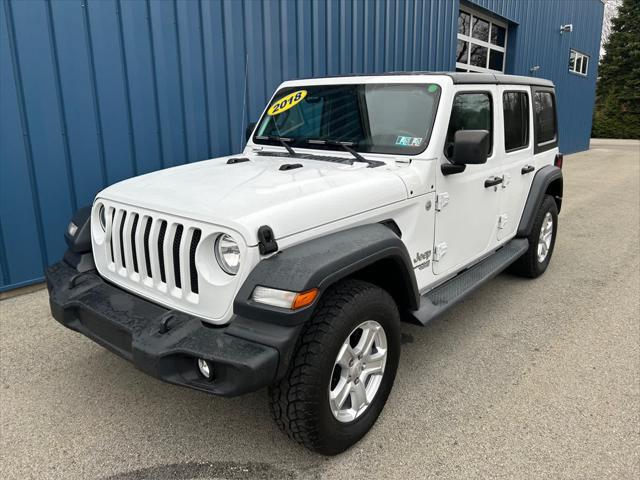 used 2018 Jeep Wrangler Unlimited car, priced at $22,126