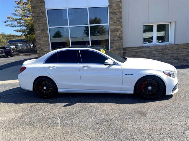 used 2017 Mercedes-Benz AMG C 63 car, priced at $42,475