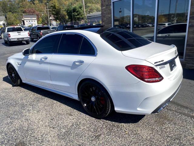 used 2017 Mercedes-Benz AMG C 63 car, priced at $42,475