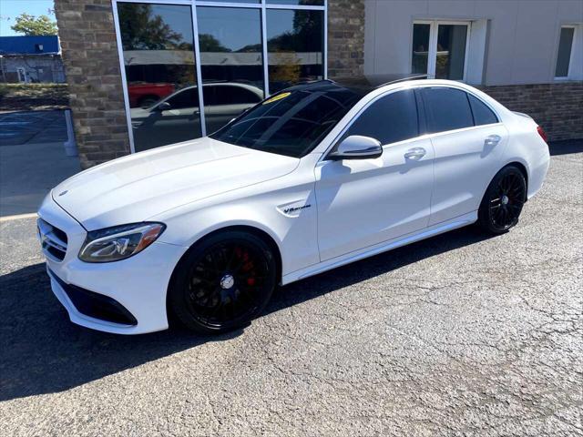 used 2017 Mercedes-Benz AMG C 63 car, priced at $42,475