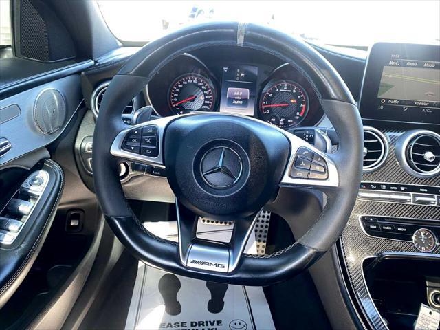 used 2017 Mercedes-Benz AMG C 63 car, priced at $42,475