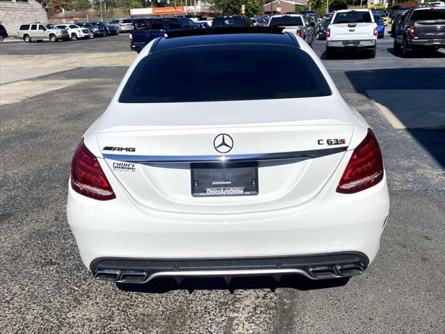 used 2017 Mercedes-Benz AMG C 63 car, priced at $42,475