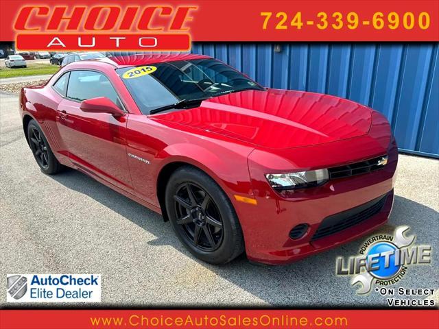 used 2015 Chevrolet Camaro car, priced at $17,050