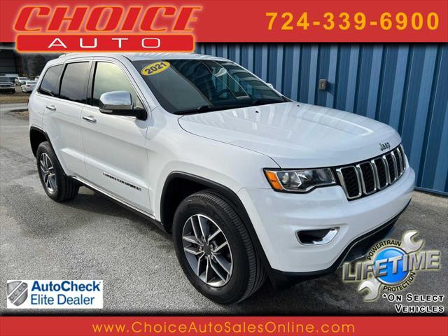 used 2021 Jeep Grand Cherokee car, priced at $27,980