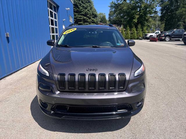 used 2018 Jeep Cherokee car, priced at $14,240