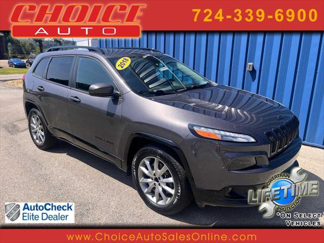 used 2018 Jeep Cherokee car, priced at $14,240