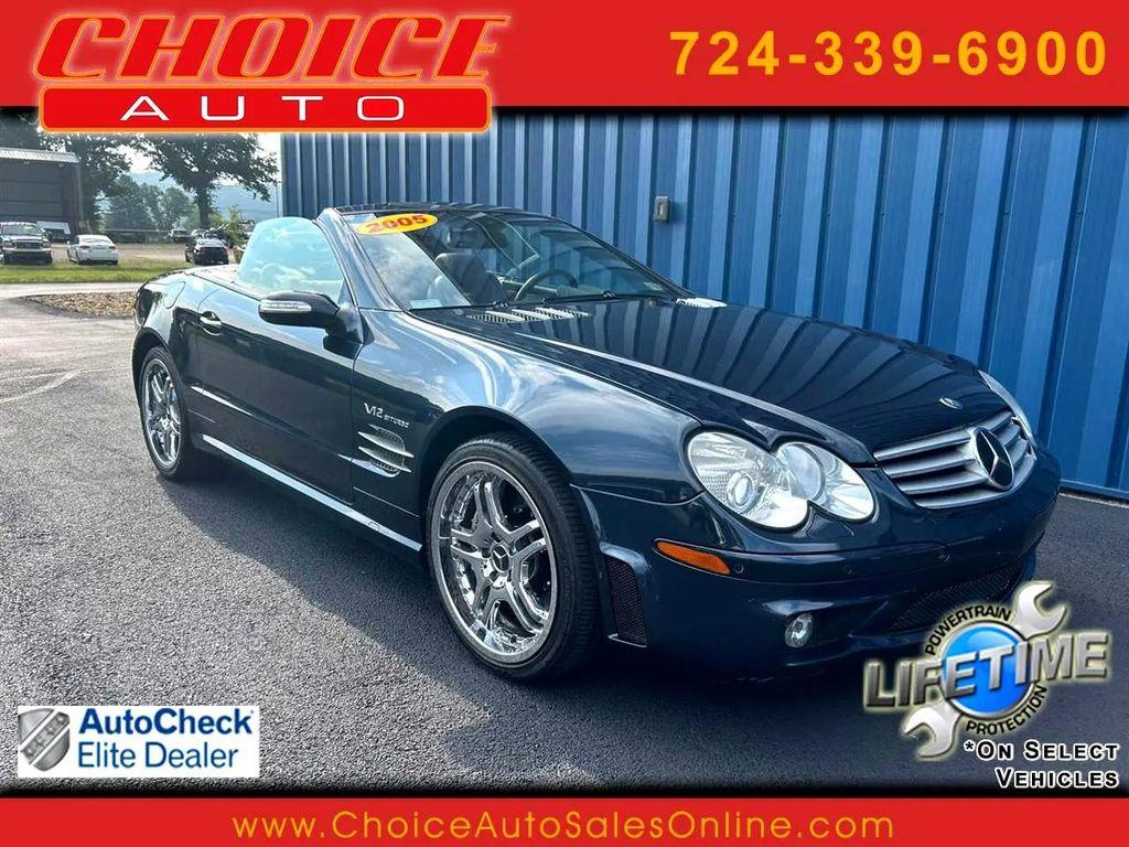 used 2005 Mercedes-Benz SL-Class car, priced at $43,612