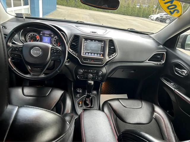 used 2019 Jeep Cherokee car, priced at $19,782