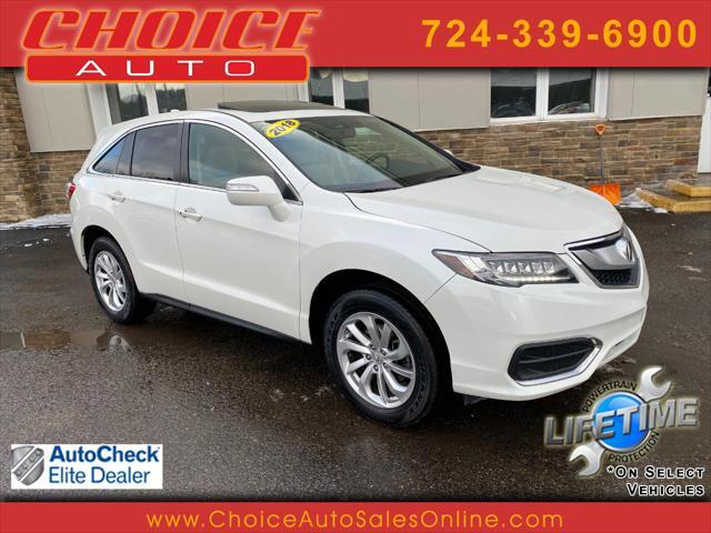 used 2018 Acura RDX car, priced at $18,000