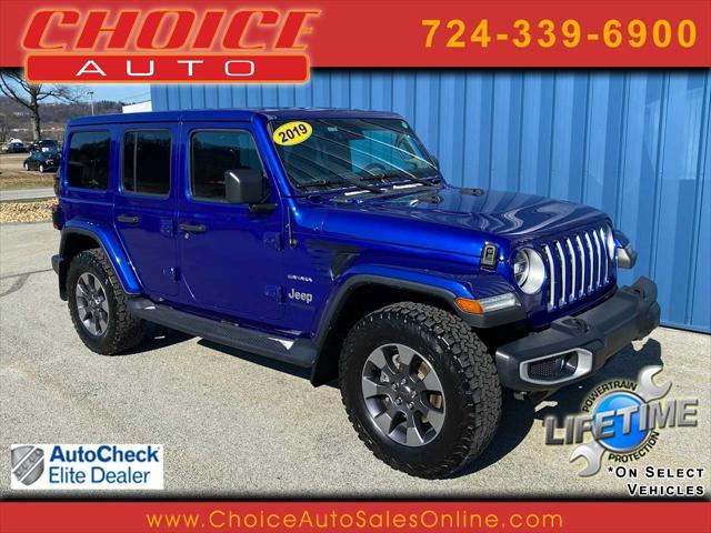 used 2019 Jeep Wrangler Unlimited car, priced at $29,995