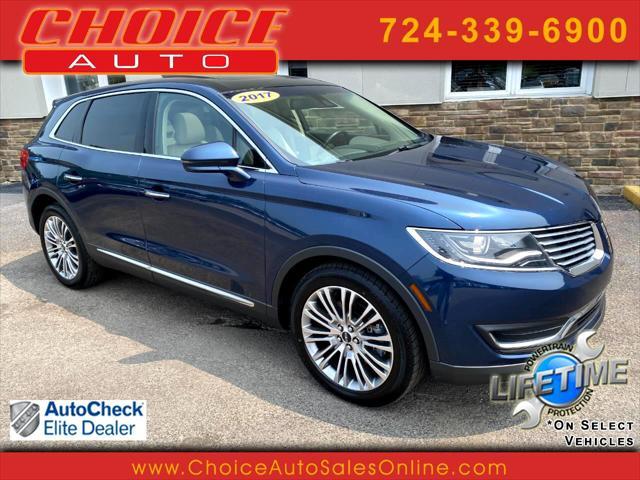 used 2017 Lincoln MKX car, priced at $22,555