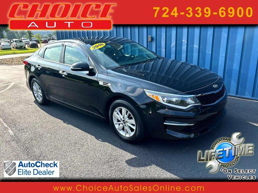 used 2016 Kia Optima car, priced at $11,448