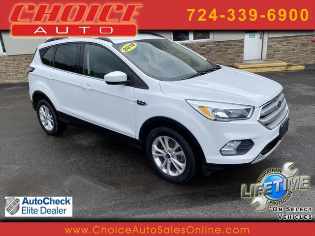 used 2018 Ford Escape car, priced at $13,220