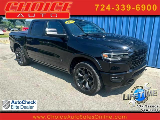 used 2021 Ram 1500 car, priced at $44,987