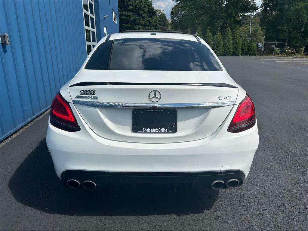 used 2020 Mercedes-Benz AMG C 43 car, priced at $33,995