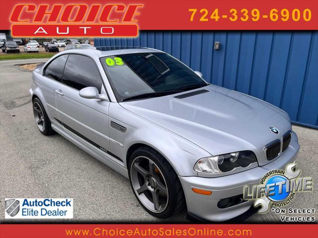 used 2003 BMW M3 car, priced at $22,495