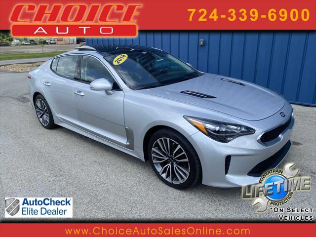 used 2018 Kia Stinger car, priced at $18,492