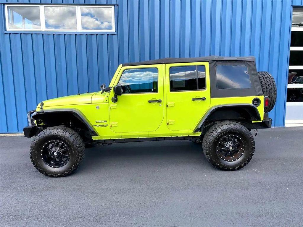 used 2016 Jeep Wrangler Unlimited car, priced at $18,672
