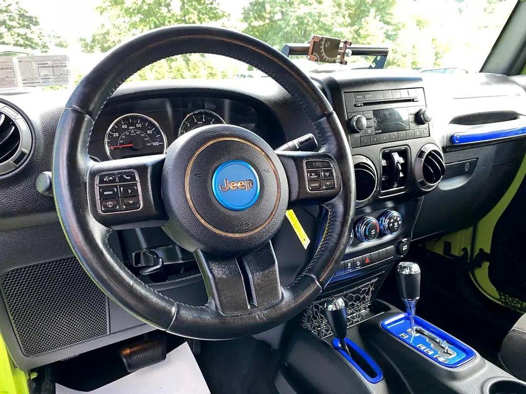 used 2016 Jeep Wrangler Unlimited car, priced at $18,672