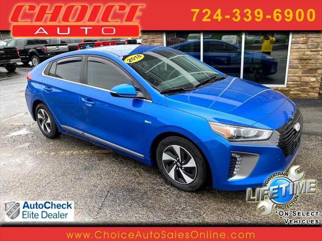used 2018 Hyundai Ioniq Hybrid car, priced at $14,577