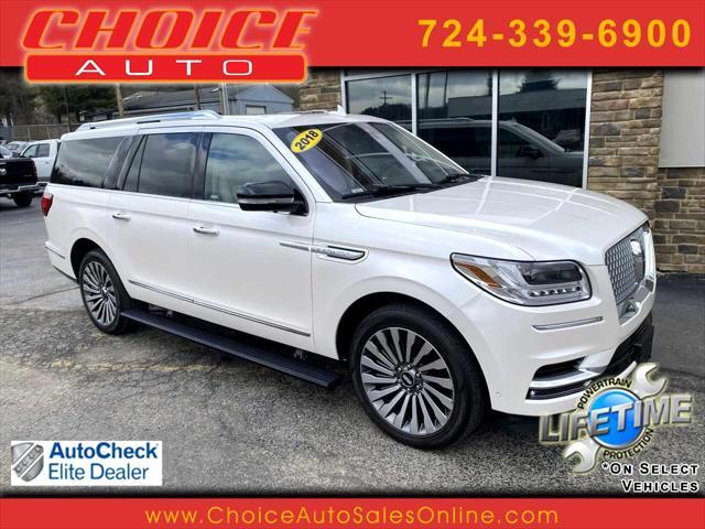 used 2018 Lincoln Navigator car, priced at $31,989