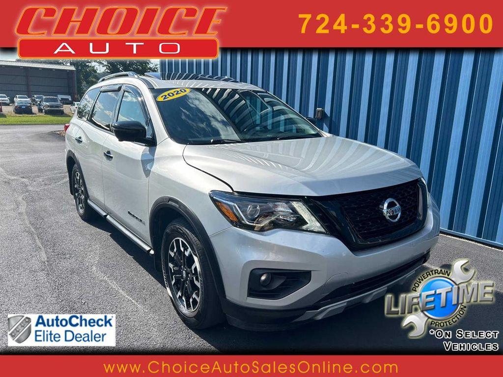 used 2020 Nissan Pathfinder car, priced at $18,942