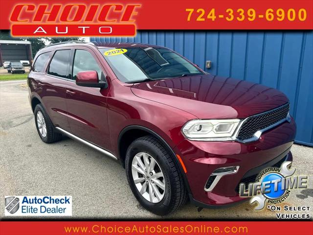 used 2021 Dodge Durango car, priced at $25,995