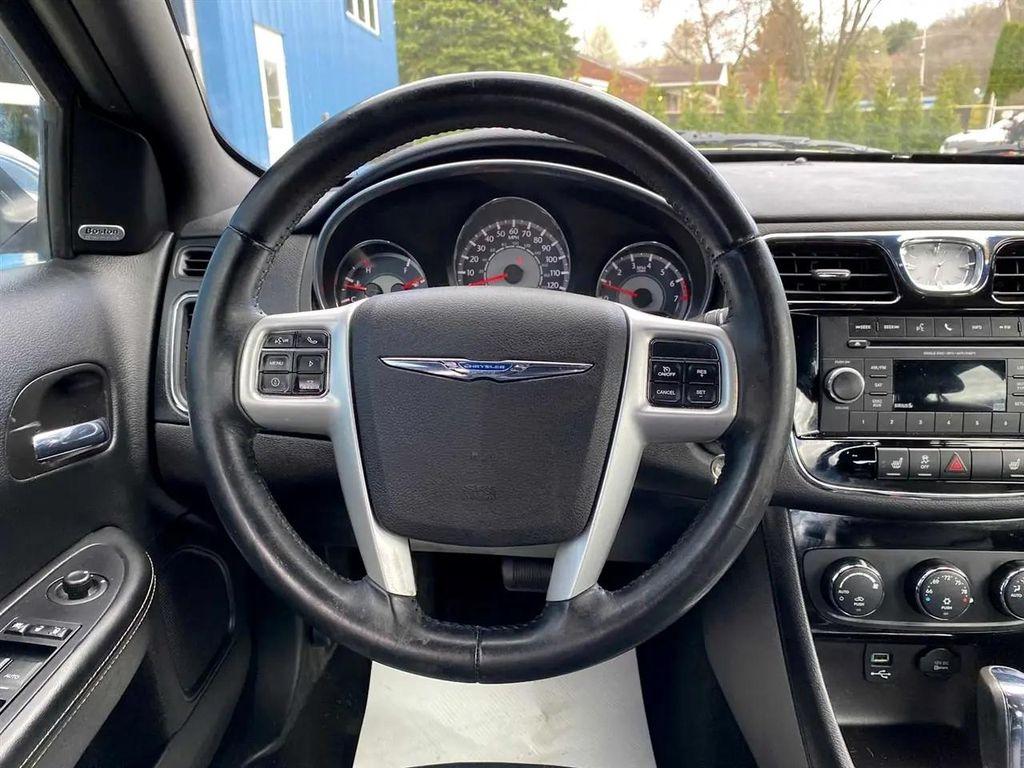 used 2013 Chrysler 200 car, priced at $8,999