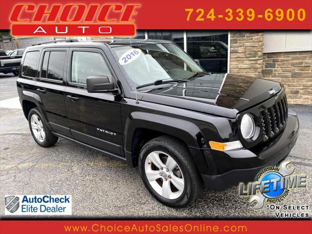 used 2016 Jeep Patriot car, priced at $9,984