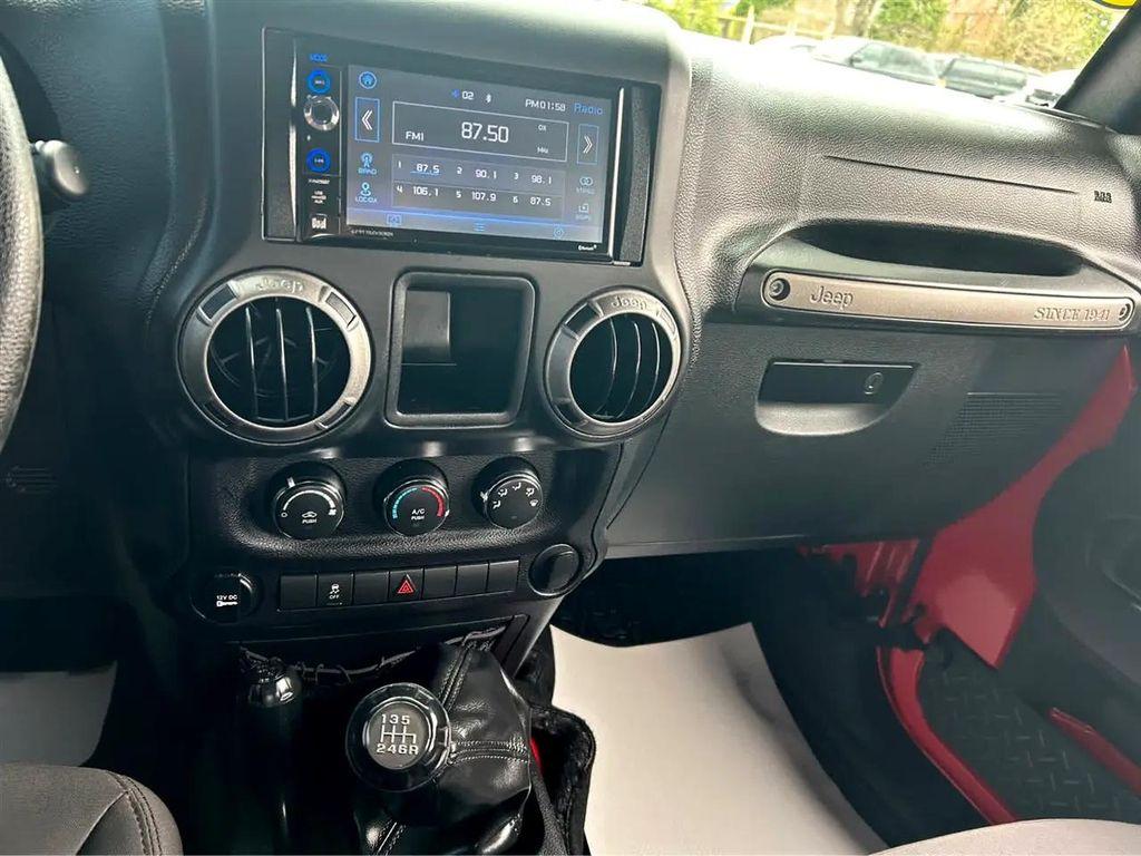used 2017 Jeep Wrangler Unlimited car, priced at $14,750