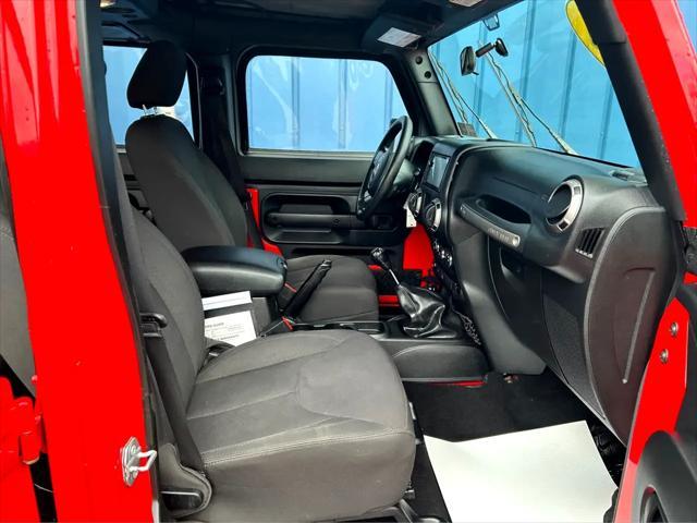 used 2017 Jeep Wrangler Unlimited car, priced at $14,987