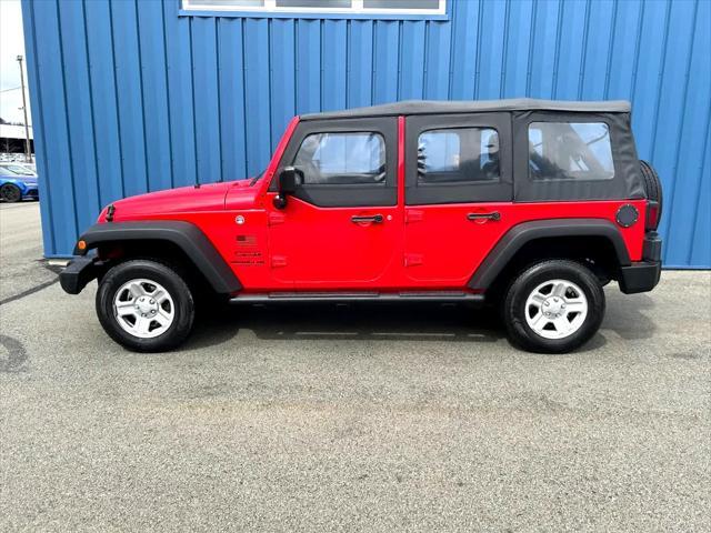 used 2017 Jeep Wrangler Unlimited car, priced at $14,987