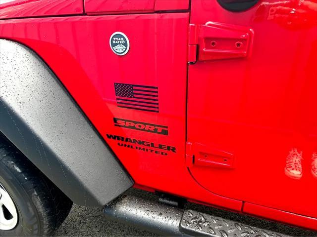 used 2017 Jeep Wrangler Unlimited car, priced at $14,987