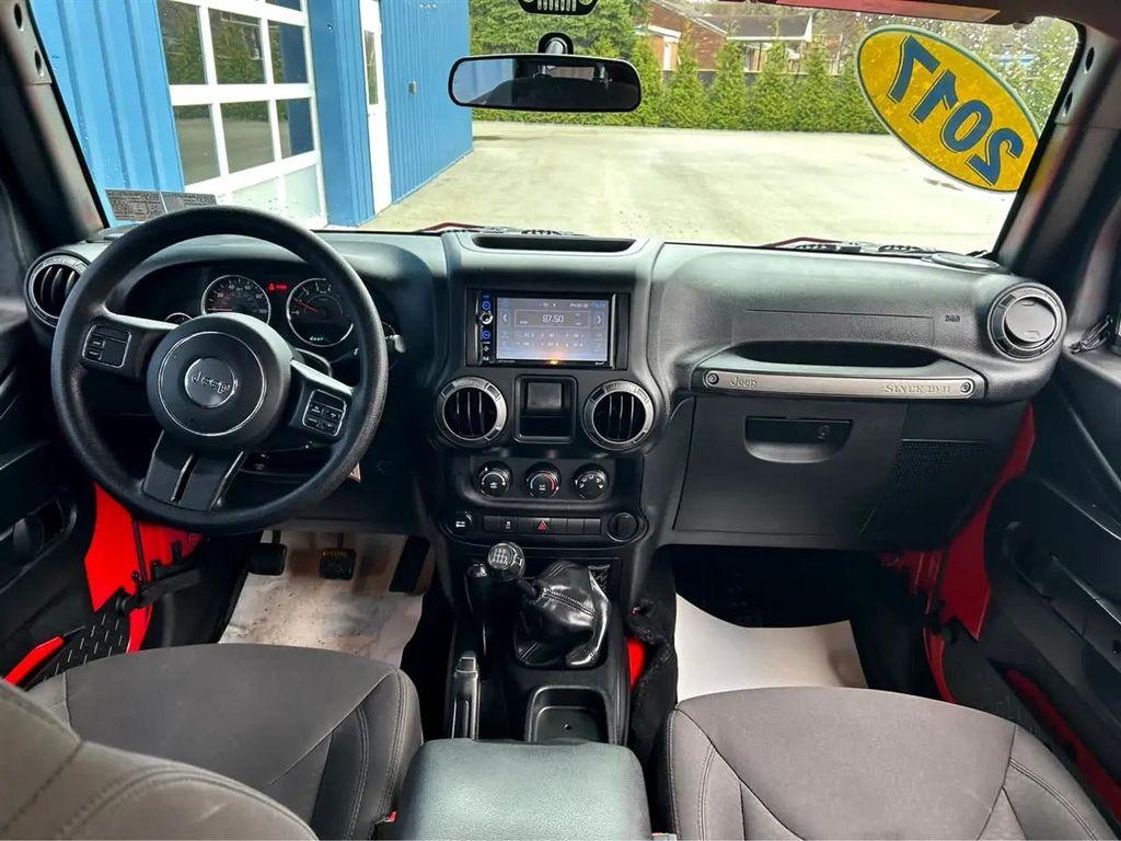 used 2017 Jeep Wrangler Unlimited car, priced at $14,750