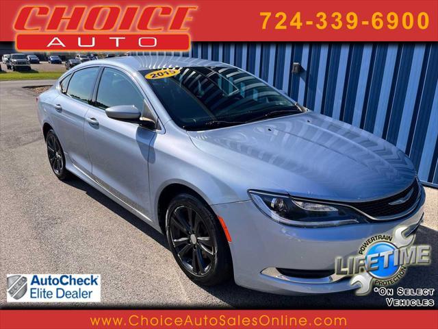 used 2015 Chrysler 200 car, priced at $9,729