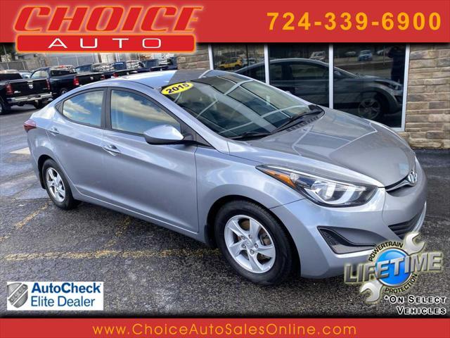 used 2015 Hyundai Elantra car, priced at $9,886