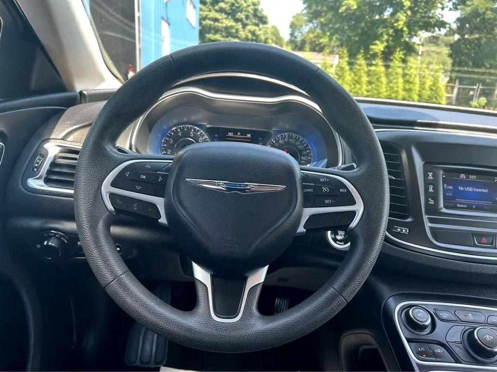 used 2015 Chrysler 200 car, priced at $12,252