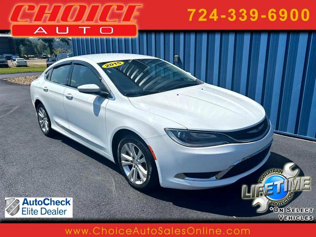 used 2015 Chrysler 200 car, priced at $12,252