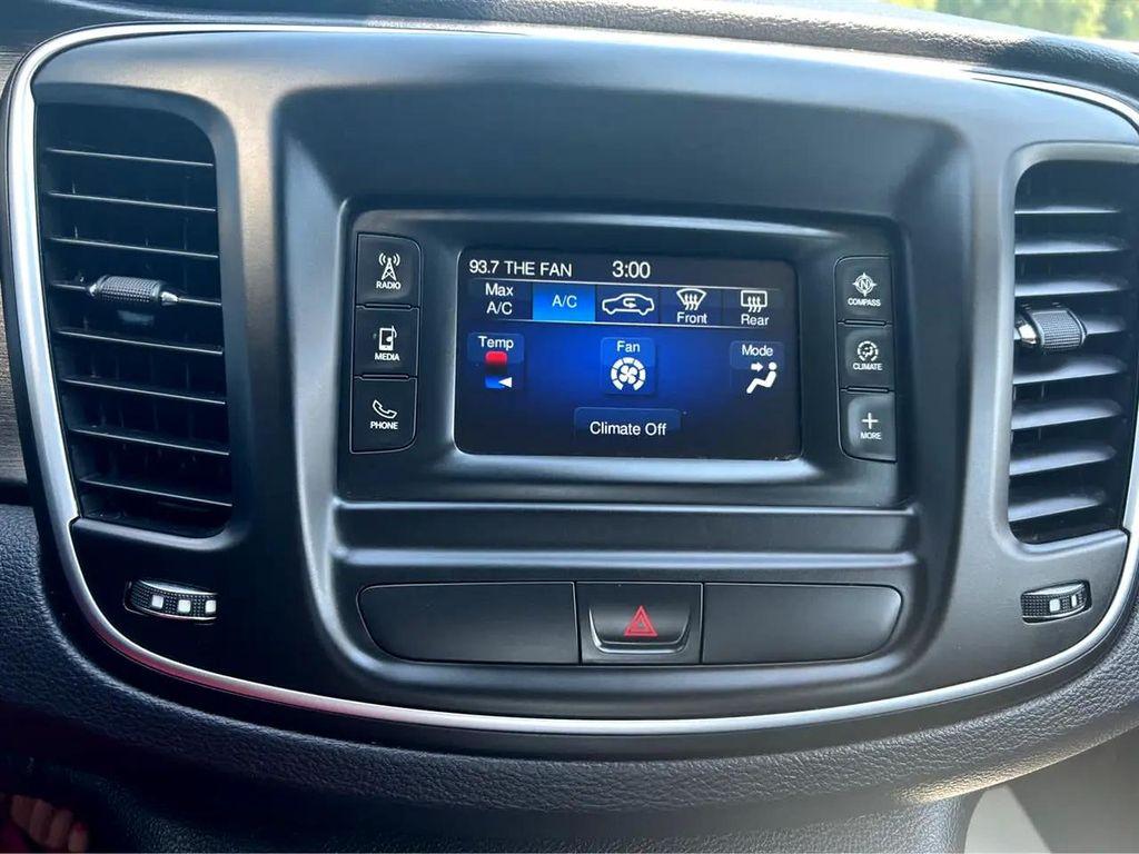 used 2015 Chrysler 200 car, priced at $12,252