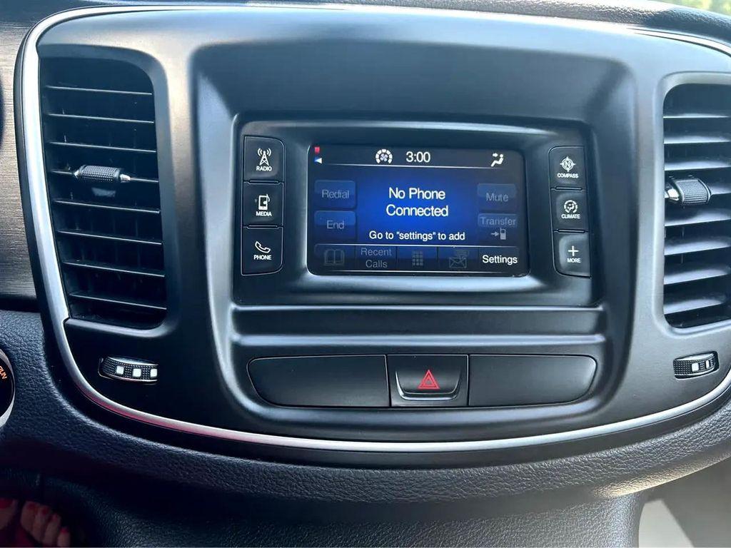 used 2015 Chrysler 200 car, priced at $12,252