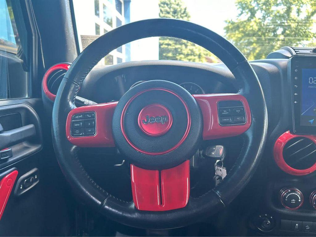 used 2014 Jeep Wrangler Unlimited car, priced at $16,533