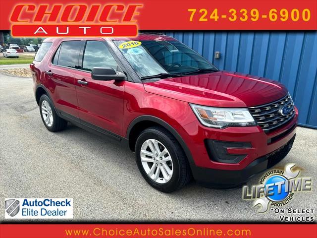 used 2016 Ford Explorer car, priced at $16,900