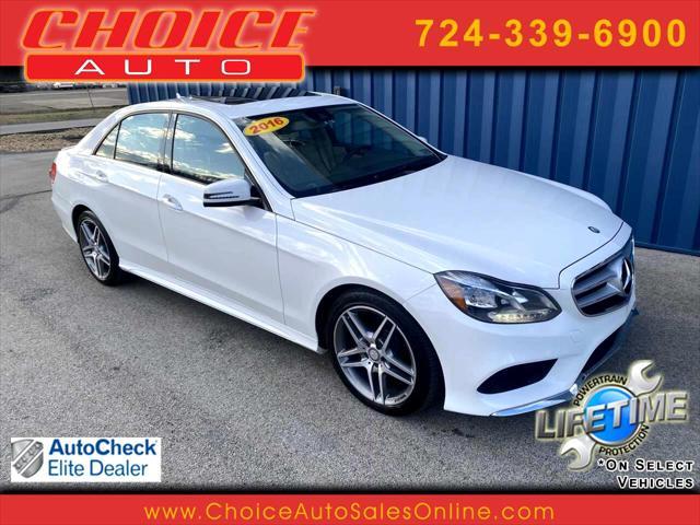 used 2016 Mercedes-Benz E-Class car, priced at $14,988