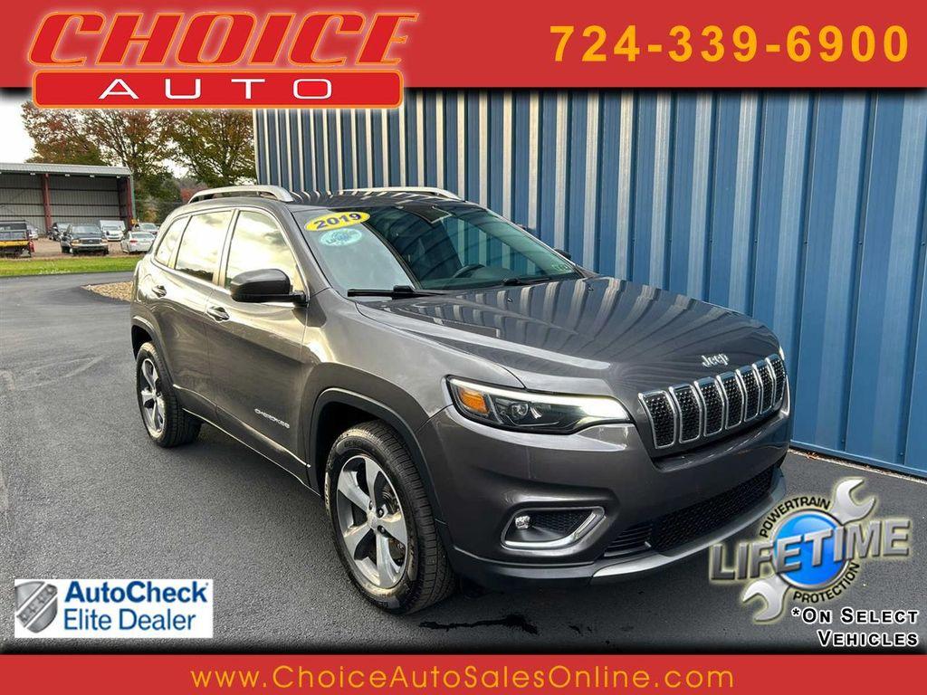 used 2019 Jeep Cherokee car, priced at $18,788