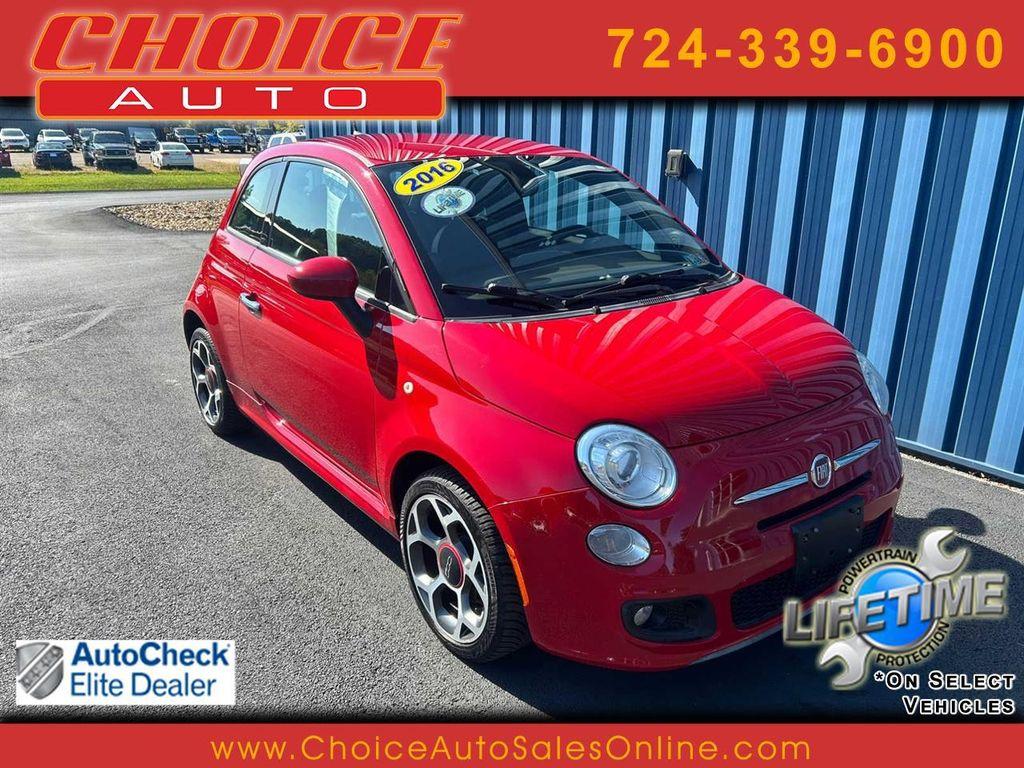 used 2016 FIAT 500 car, priced at $7,797
