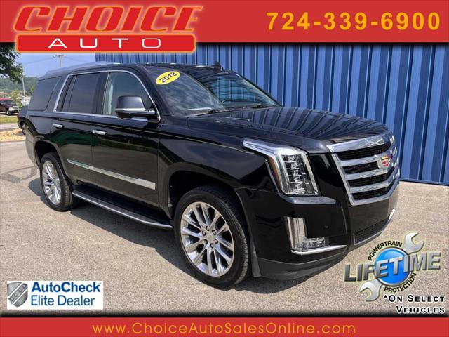 used 2018 Cadillac Escalade car, priced at $34,631