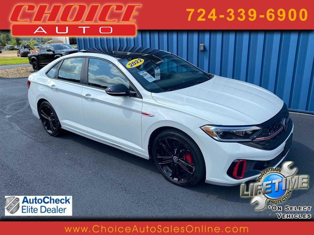 used 2022 Volkswagen Jetta GLI car, priced at $24,997