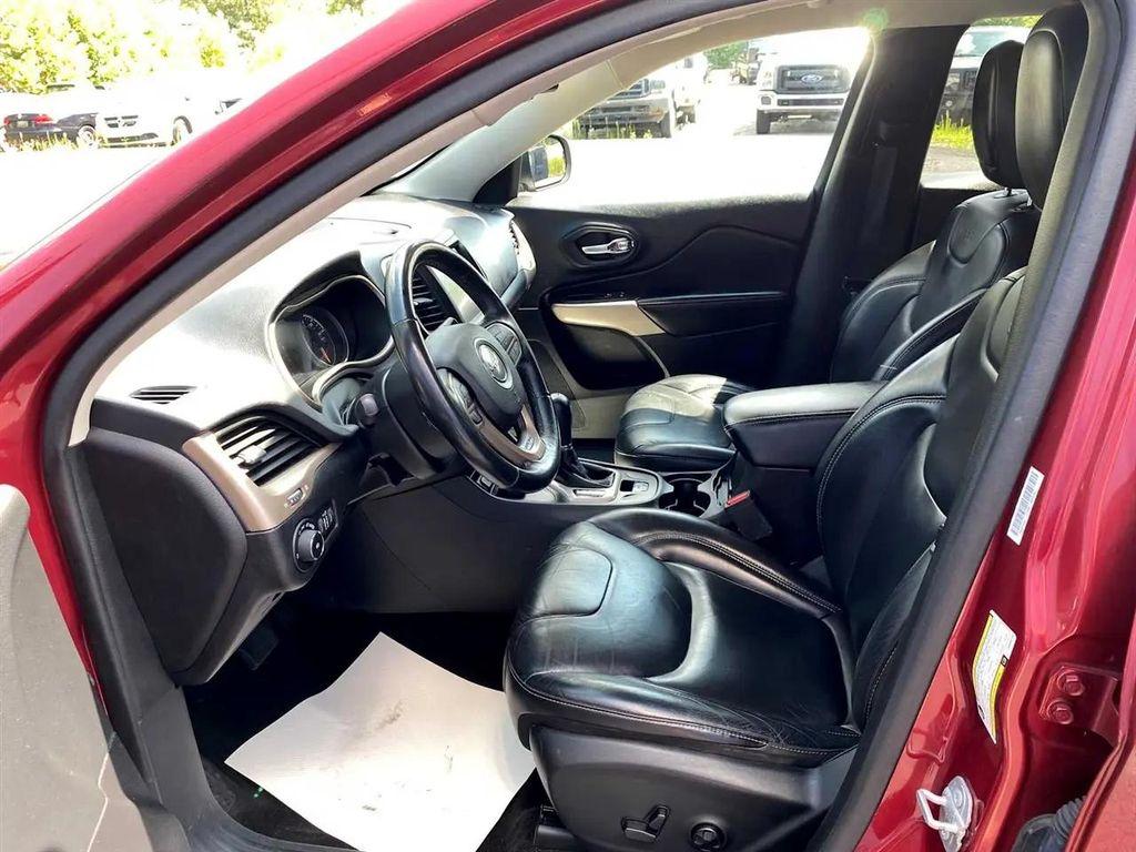 used 2017 Jeep Cherokee car, priced at $14,489