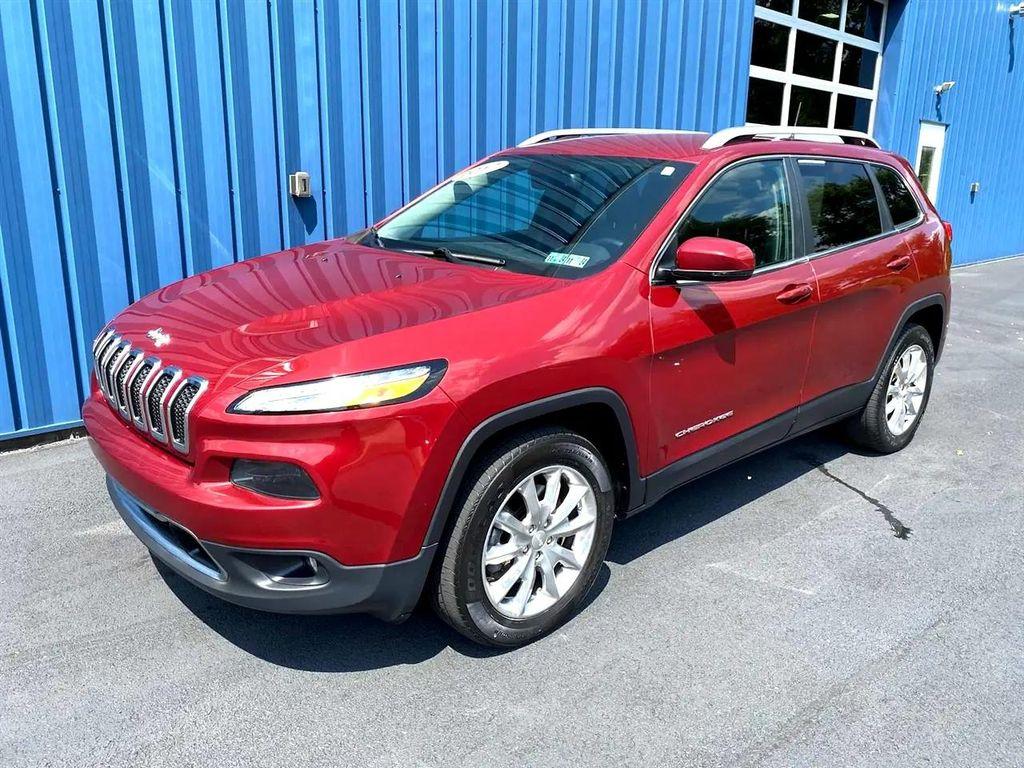 used 2017 Jeep Cherokee car, priced at $14,489